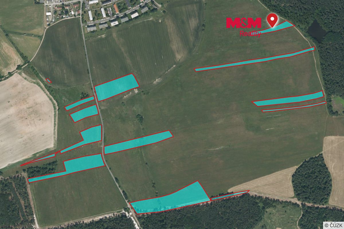 Prodej pole 91817 m², Líně – fotka 1 z 3