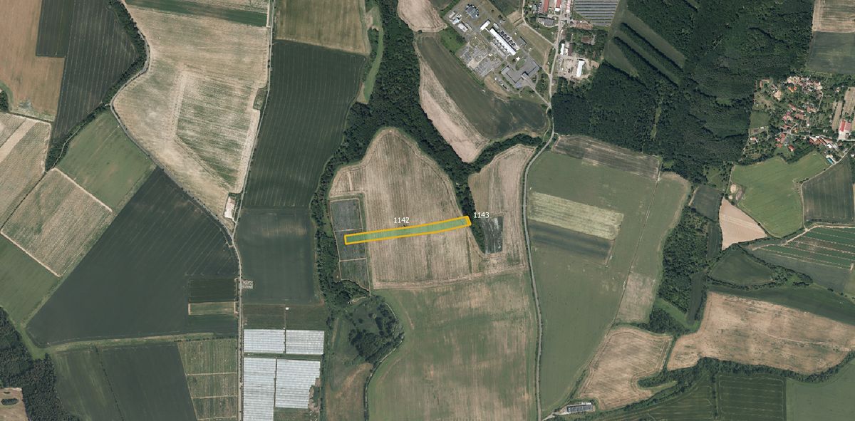 Prodej sadu, vinice 7390 m², Vitice – fotka 1 z 3