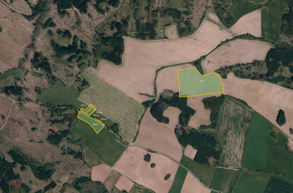 Prodej pole 69054 m²