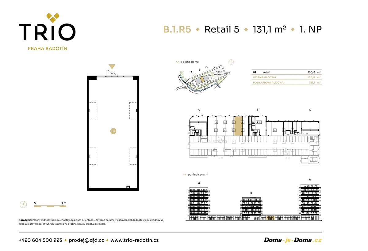 Prodej obchodního prostoru 131 m² – fotografie 2