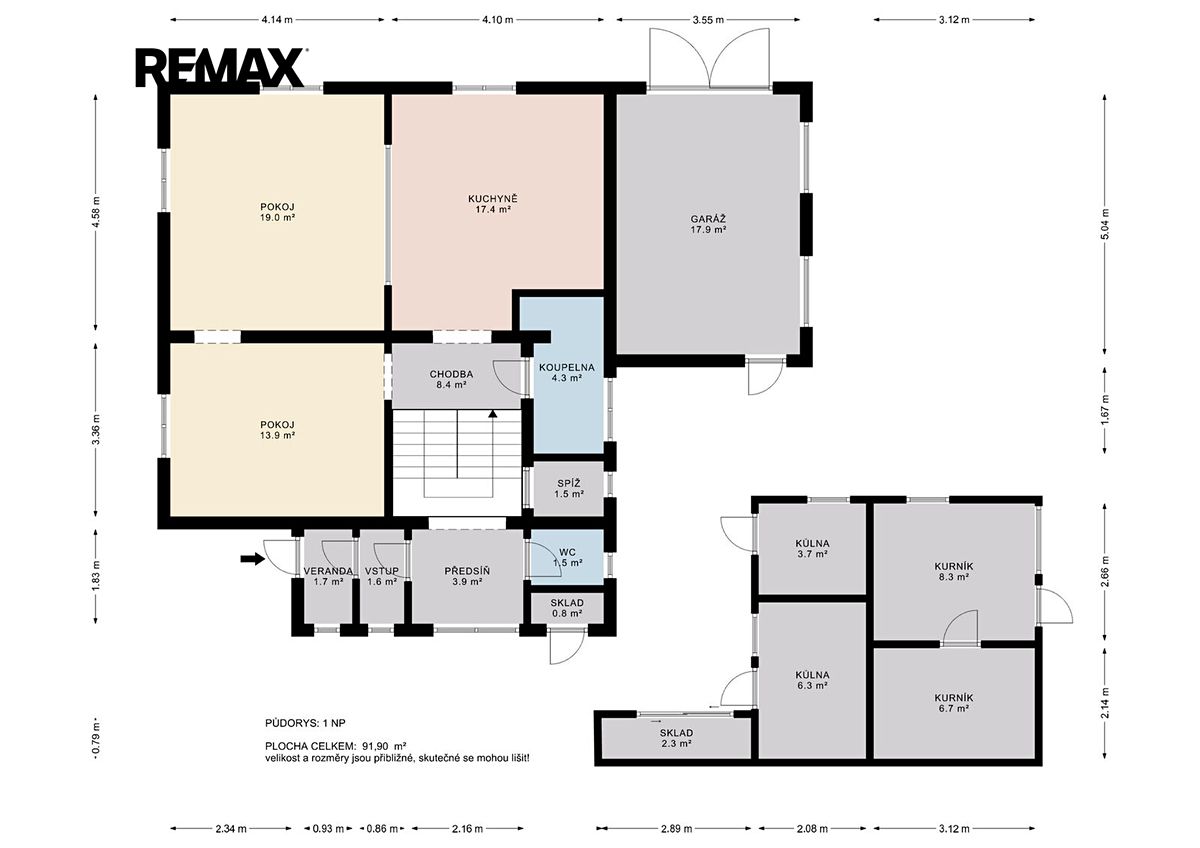 Prodej rodinného domu 169 m², pozemek 495 m² – fotografie 3