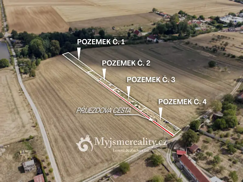Prodej zahrady 455 m², Blížkovice – náhled fotky 2