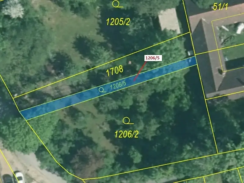 Dražba zahrady 95 m², Jílovice – náhled fotky 2