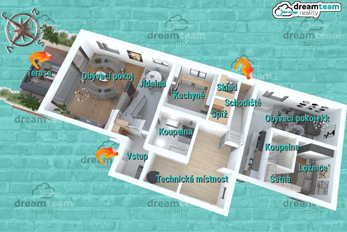 Prodej rodinného domu 276 m², pozemek 1147 m² – fotografie 2