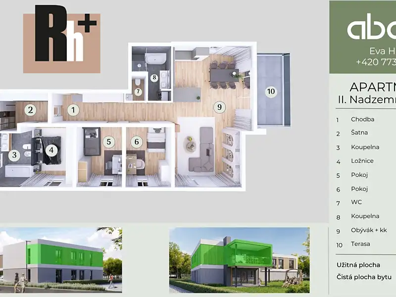 Prodej bytu 4+kk 137 m², Ostrava – náhled fotky 3