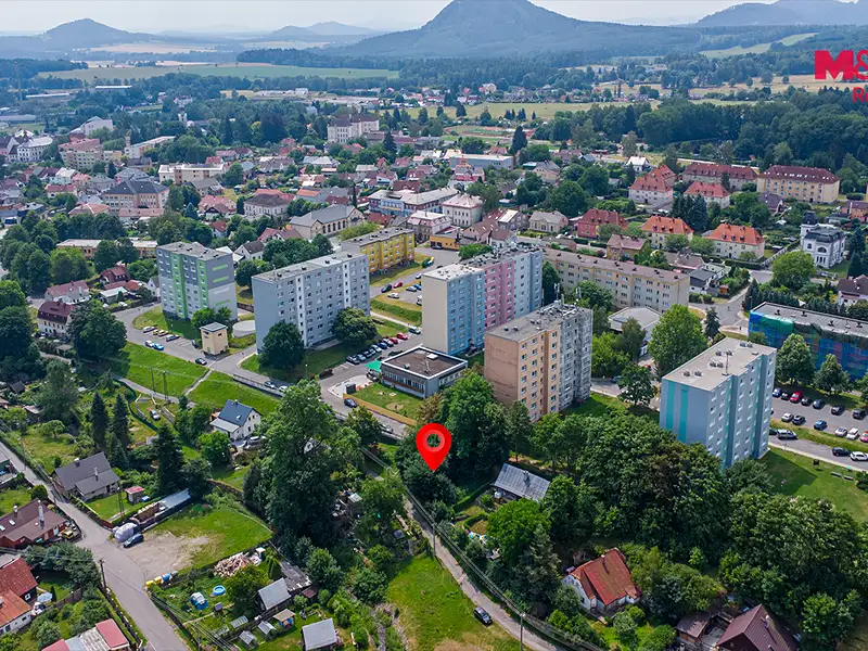 Prodej stavebního pozemku 440 m², Cvikov – náhled fotky 3