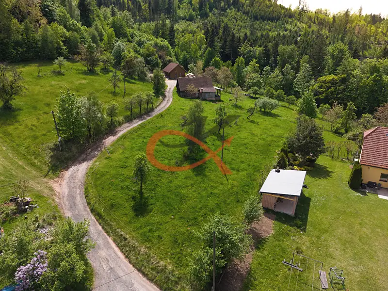 Prodej stavebního pozemku 2462 m², Vidče – náhled fotky 1