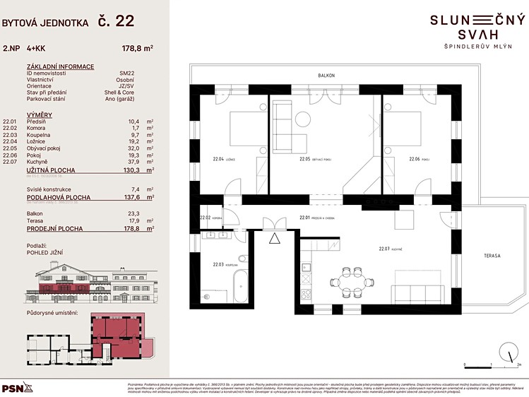 Wohnung 4+kk zum Kauf, 130 m² (20 von 21)