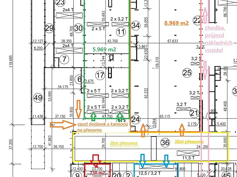Pronájem skladového prostoru 8969 m², Praha – náhled fotky 3