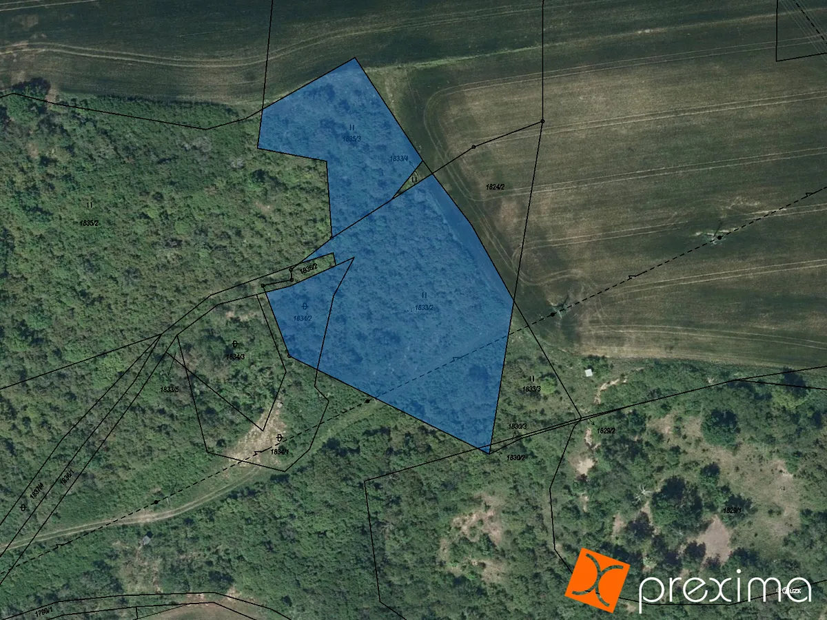 Prodej pozemku 5468 m²