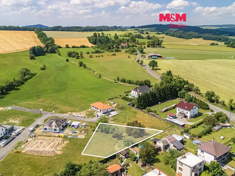 Prodej stavebního pozemku 1234 m², Kasejovice – náhled fotky 1