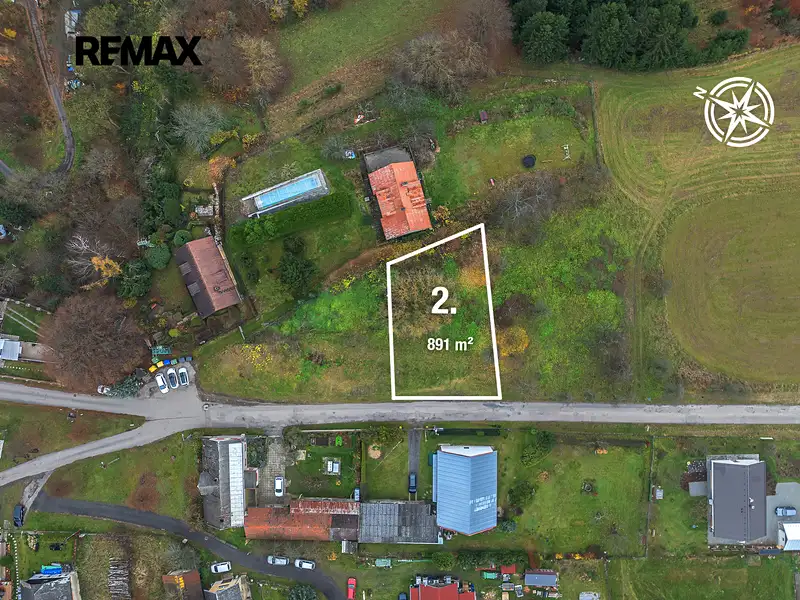 Prodej stavebního pozemku 891 m², Mukařov – náhled fotky 1