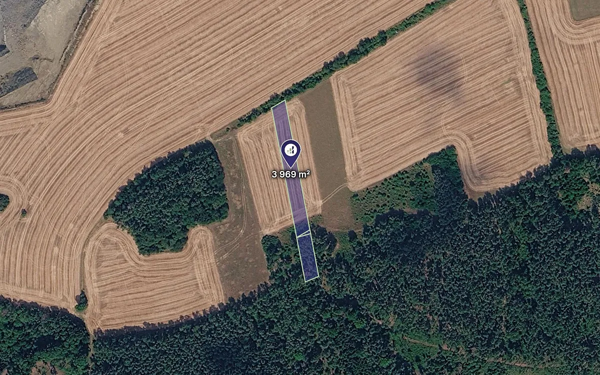 Prodej pole 3969 m²