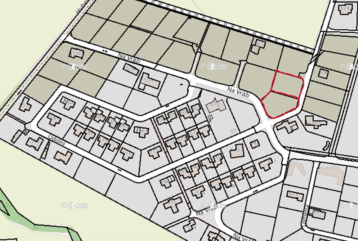 Prodej stavebního pozemku 2525 m² – fotografie 2