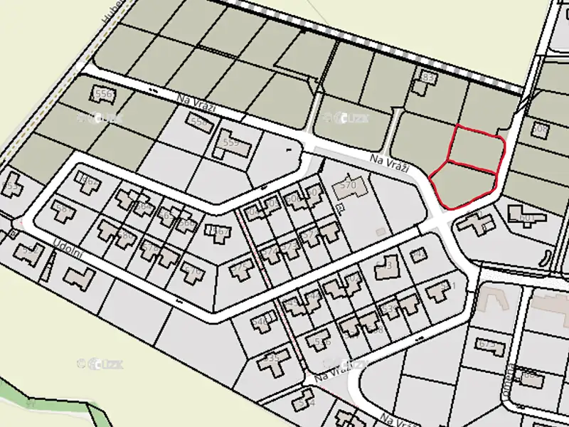 Prodej stavebního pozemku 2525 m², Pyšely – náhled fotky 2