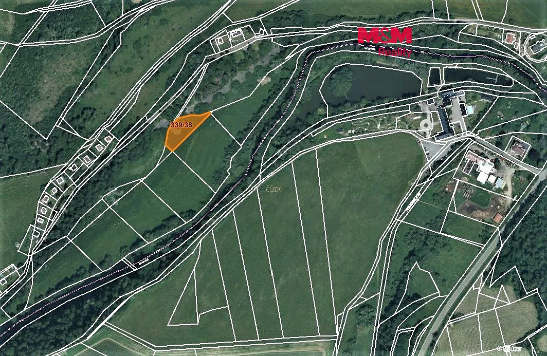 Prodej louky 1620 m²