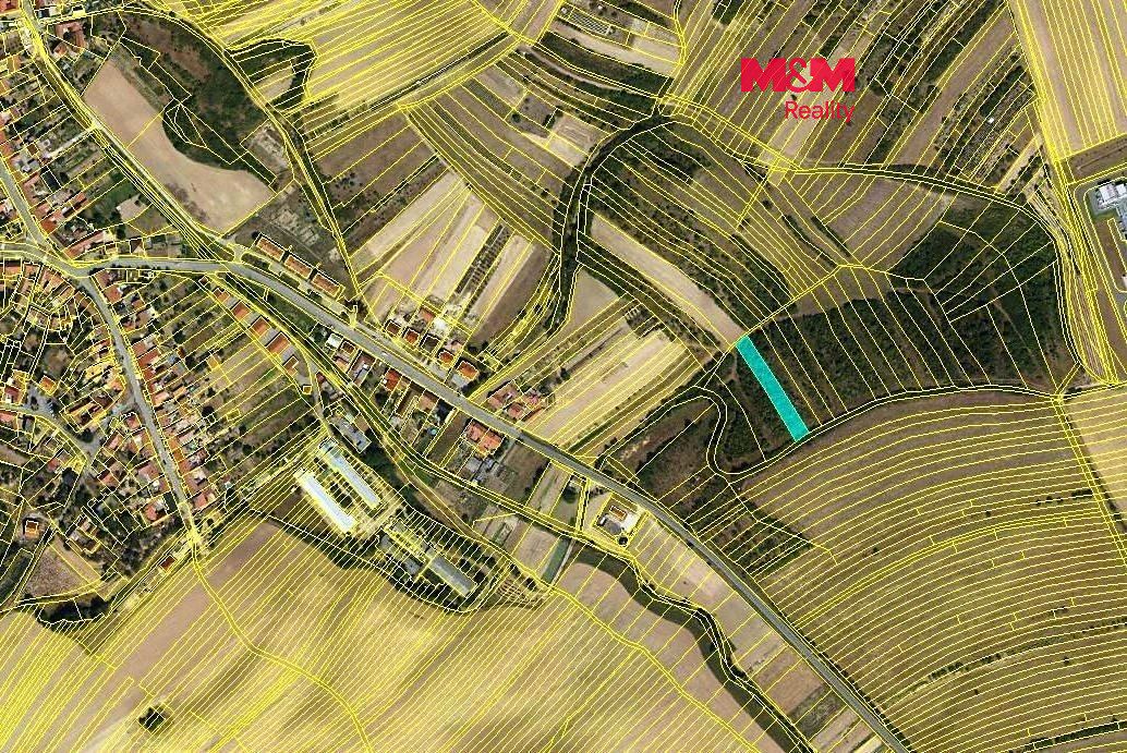 Prodej louky 1622 m², Dambořice – fotka 1 z 3