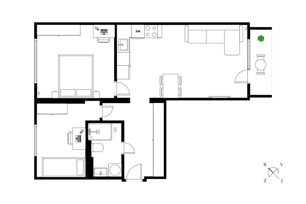 Prodej bytu 3+kk 57 m² – fotografie 3