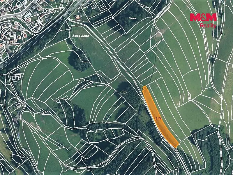 Prodej pole 4064 m², Lhota u Vsetína – náhled fotky 3
