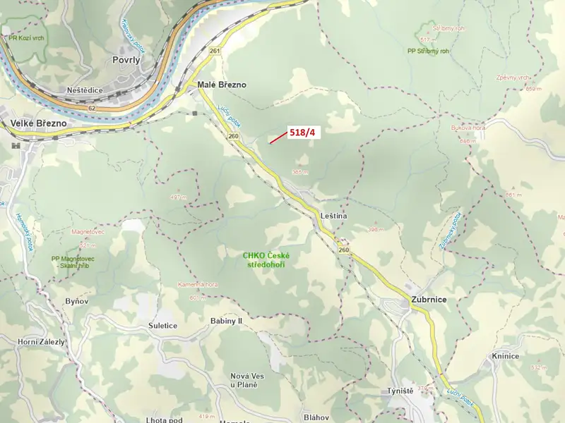 Dražba lesa 169 m², Malé Březno – náhled fotky 1