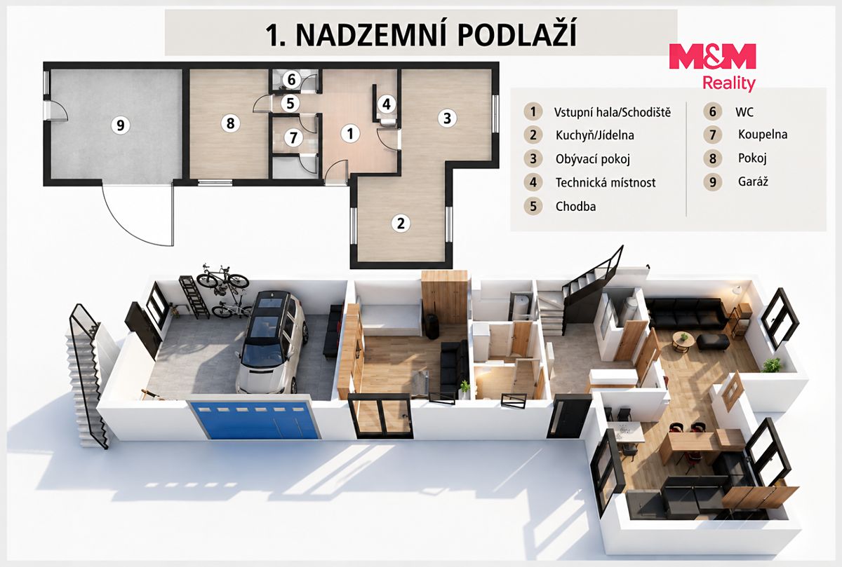 Prodej rodinného domu 190 m², pozemek 573 m² – fotografie 2