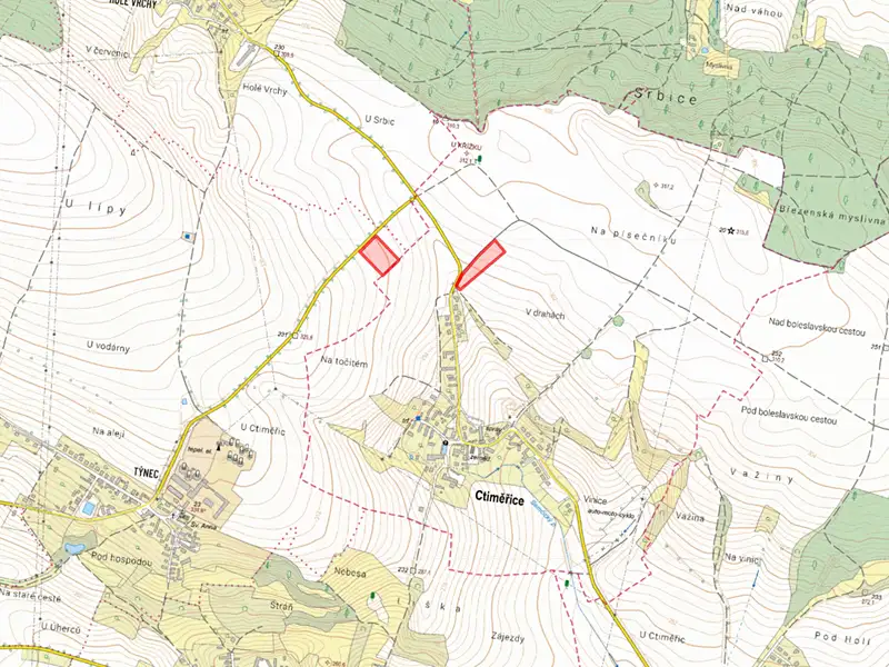 Prodej pole 8700 m², Dobrovice – náhled fotky 2