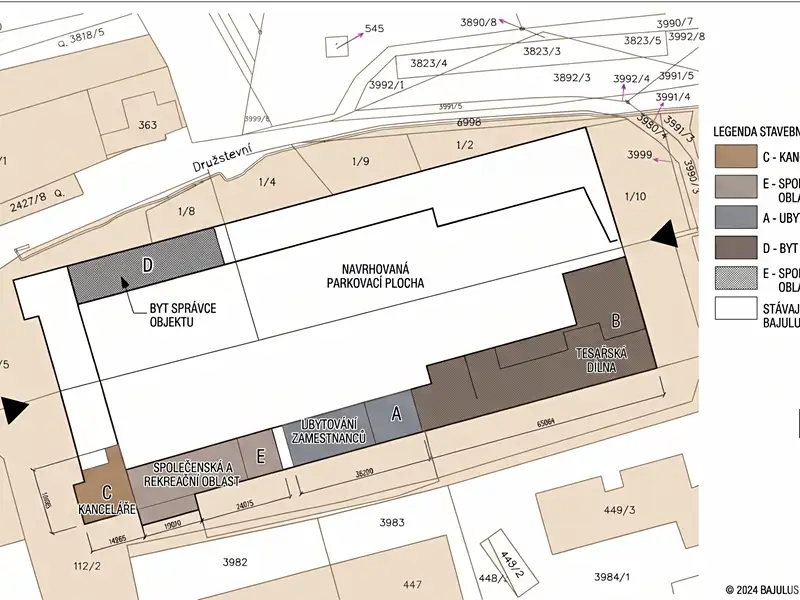 Prodej výrobní haly, prostoru 20536 m², Letonice – náhled fotky 3