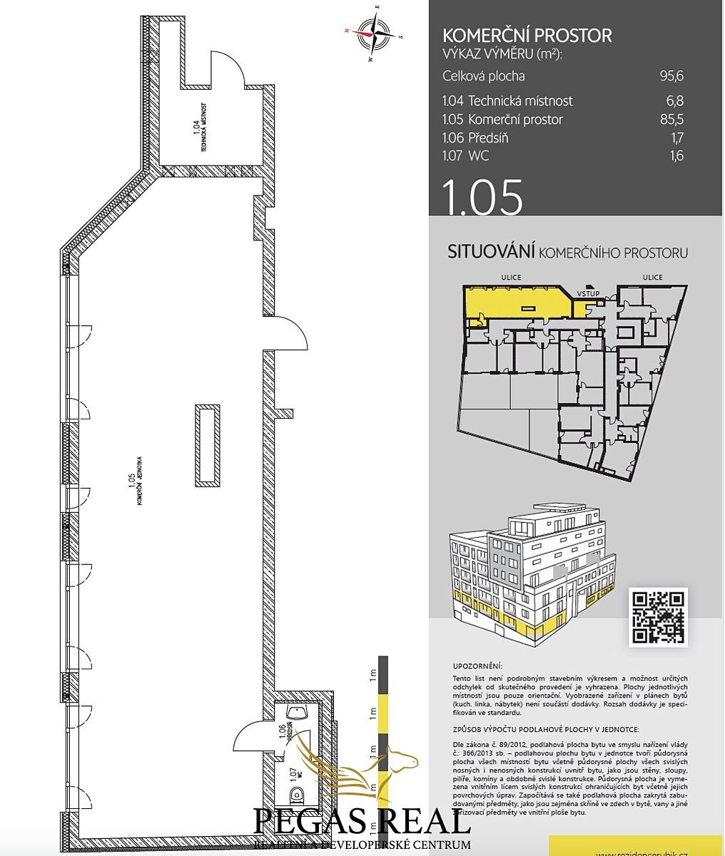 Prodej bytu 1+kk 96 m² – fotografie 5