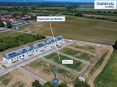 Prodej stavebního pozemku 1089 m²