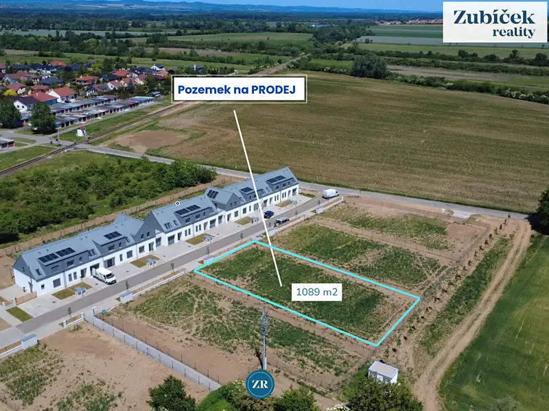 Prodej stavebního pozemku 1089 m², Strážnice – náhled fotky 1