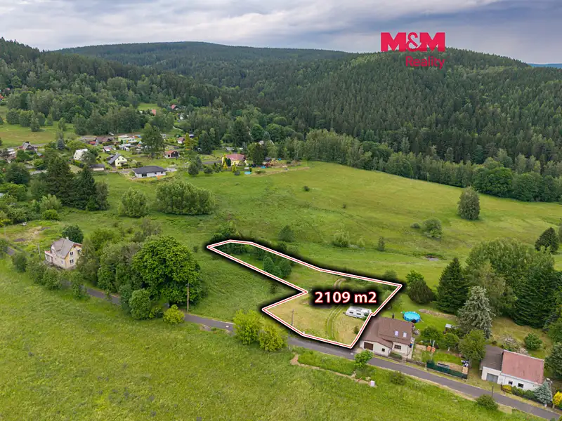 Prodej stavebního pozemku 2109 m², Rotava – náhled fotky 1