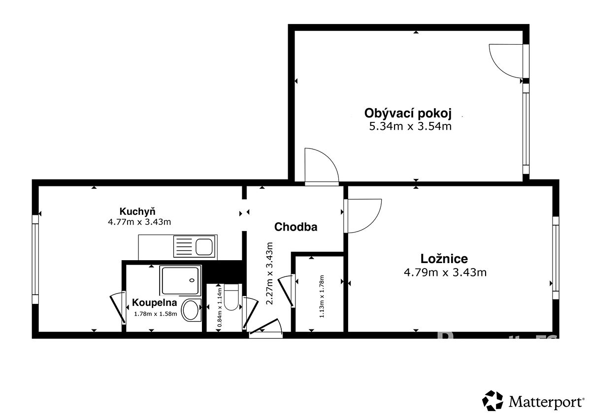 Prodej bytu 2+1 62 m² – fotografie 4