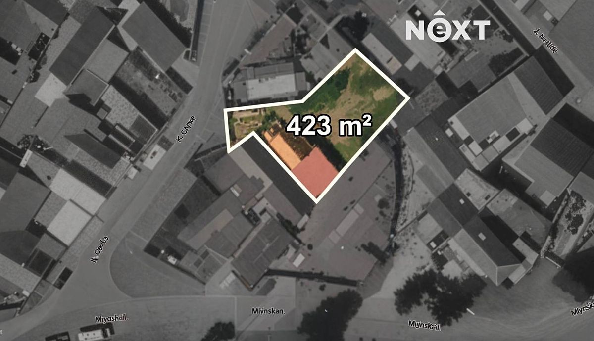 Prodej stavebního pozemku 423 m²