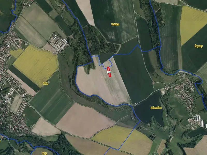 Prodej pole 3348 m², Střemošice – náhled fotky 2
