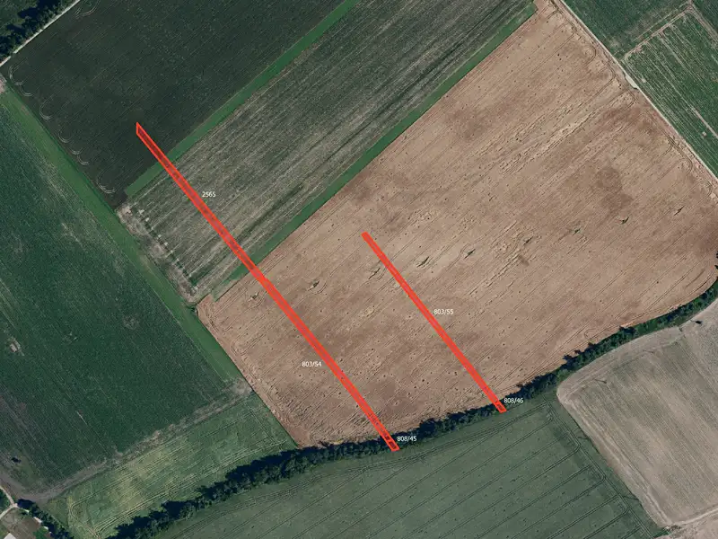 Prodej pole 3240 m², Mikulčice – náhled fotky 1