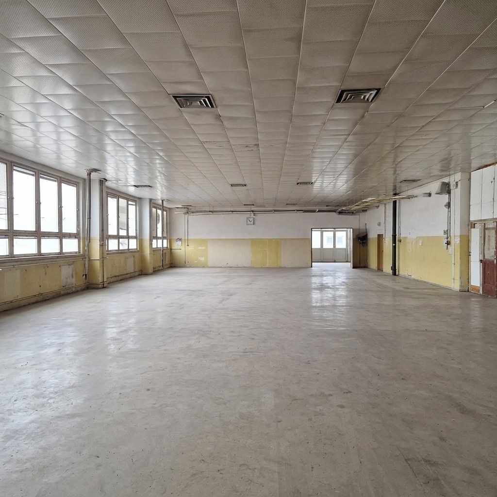 Pronájem výrobní haly, prostoru 918 m²