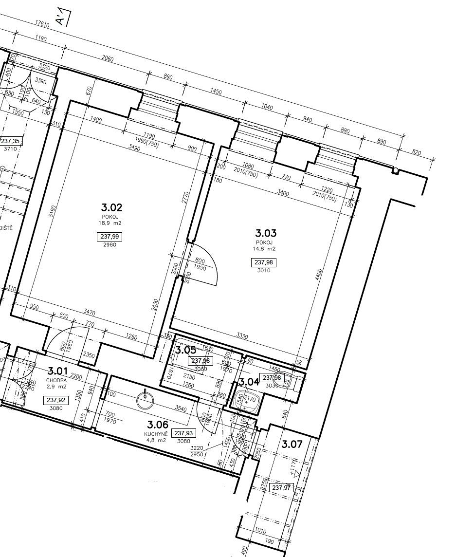 Prodej bytu 2+kk 48 m² – fotografie 2