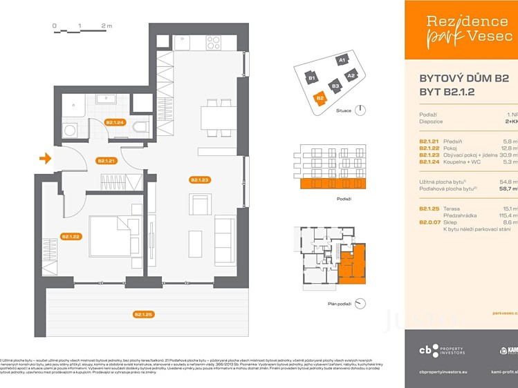 Wohnung 2+kk zum Kauf, 58 m² (19 von 19)
