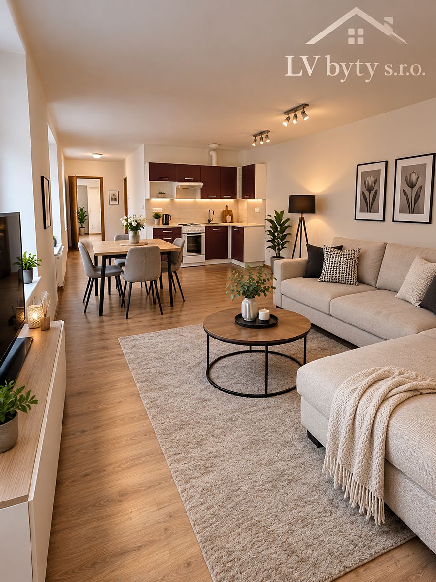 Pronájem bytu 2+kk 57 m²