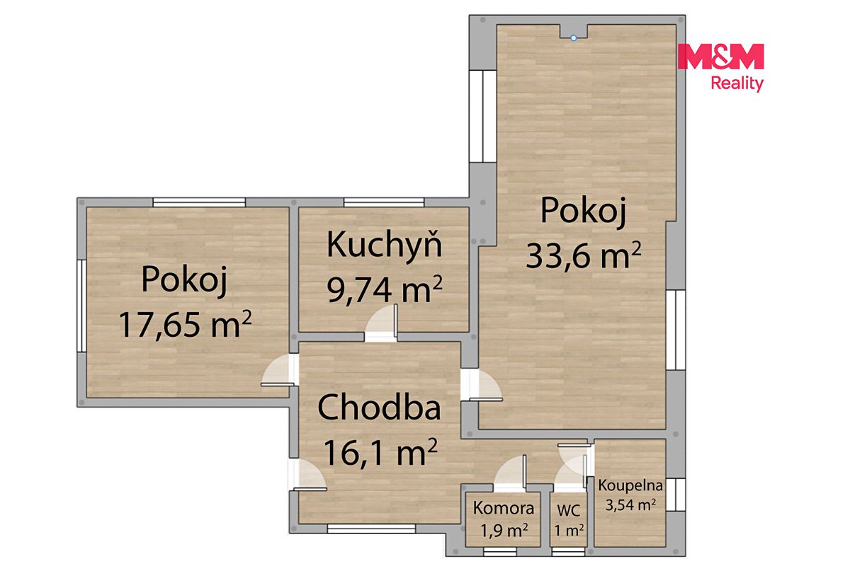 Prodej rodinného domu 83 m², pozemek 439 m² – fotografie 3