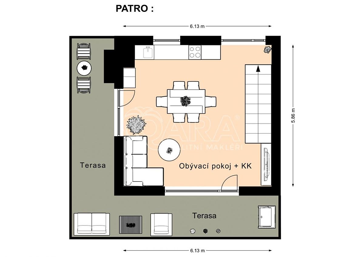 Pronájem bytu 3+kk 130 m² – fotografie 4