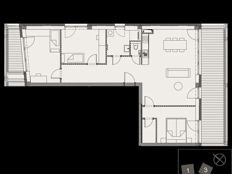 Prodej bytu 4+kk 90 m², Valašské Meziříčí – náhled fotky 2