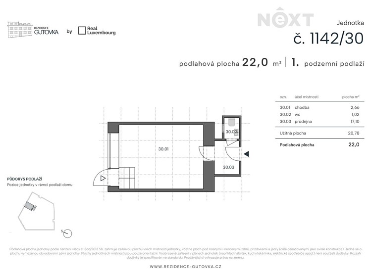 Gewerbefläche zum Kauf, 22 m² (2 von 8)