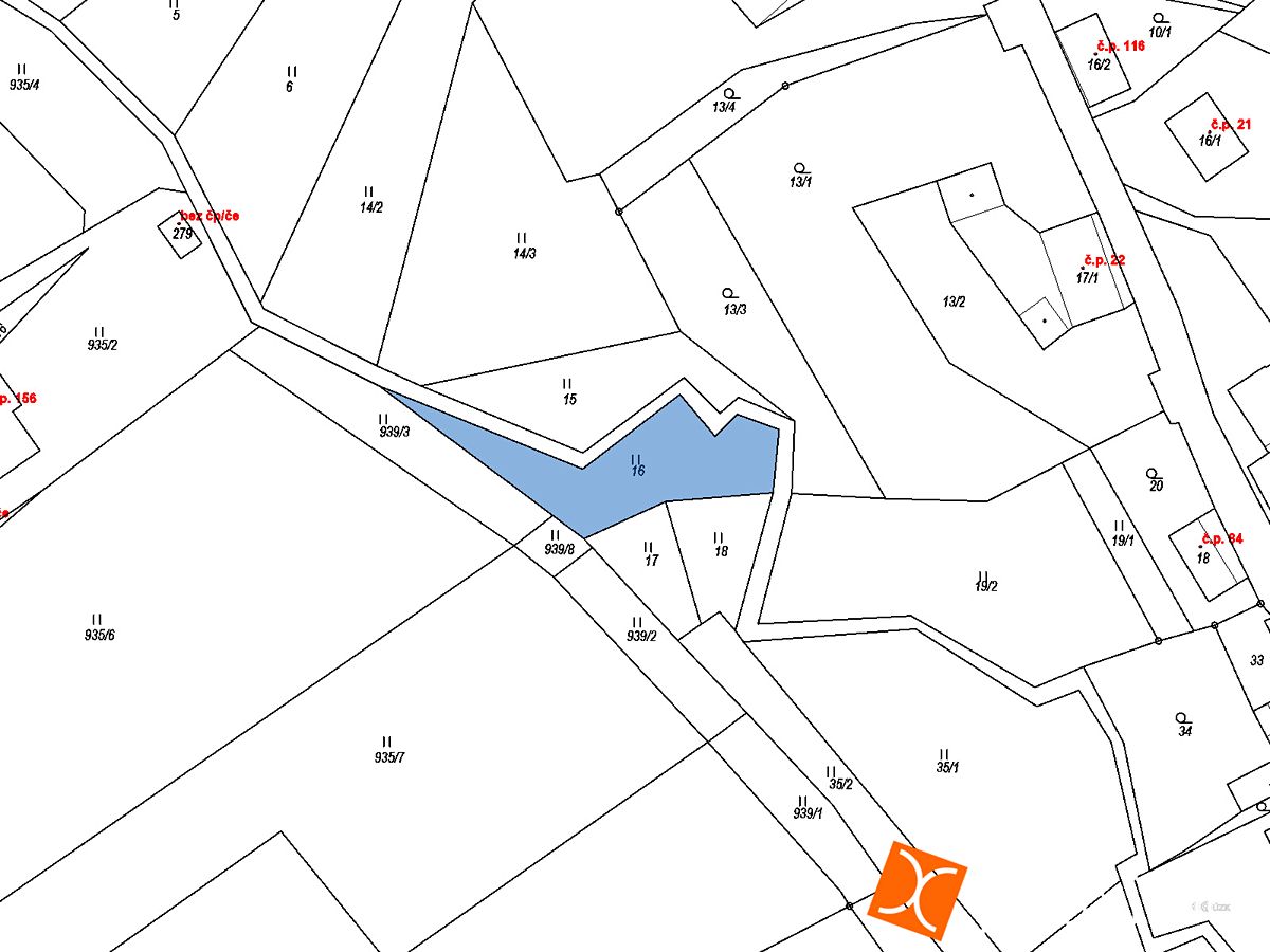 Prodej pozemku 593 m² – fotografie 2