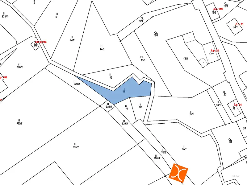 Prodej pozemku 593 m², Kruh – náhled fotky 2