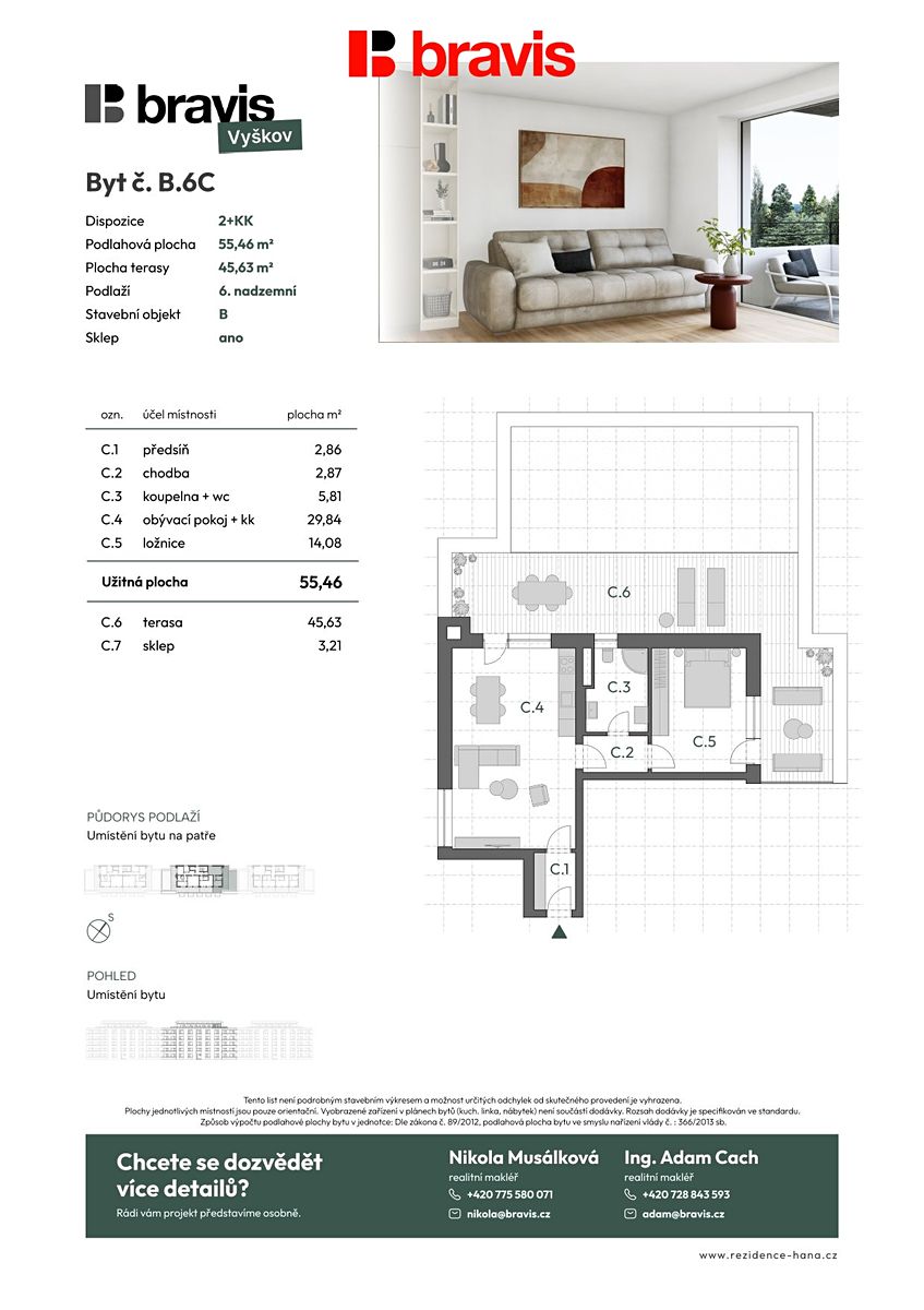 Prodej bytu 2+kk 104 m² – fotografie 5