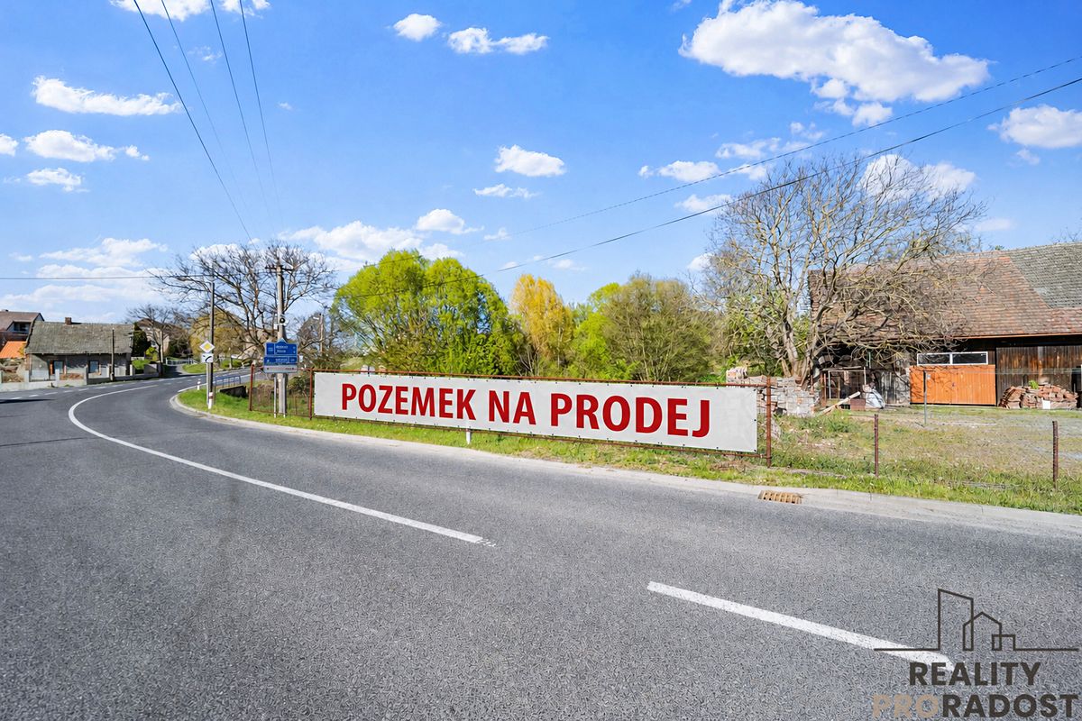 Prodej stavebního pozemku 893 m²