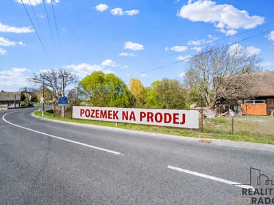 Prodej  stavebního pozemku 893 m²