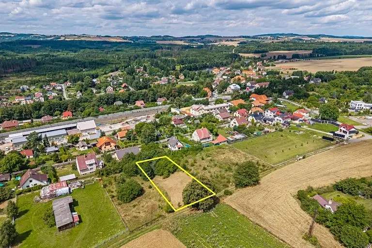 Prodej stavebního pozemku 1281 m², Sudoměřice u Tábora – náhled fotky 3
