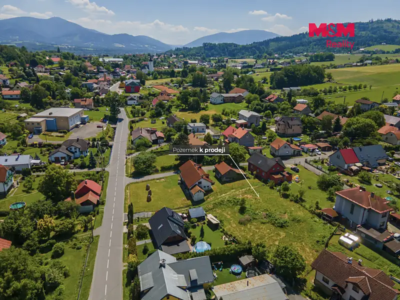 Prodej stavebního pozemku 1297 m², Metylovice – náhled fotky 2
